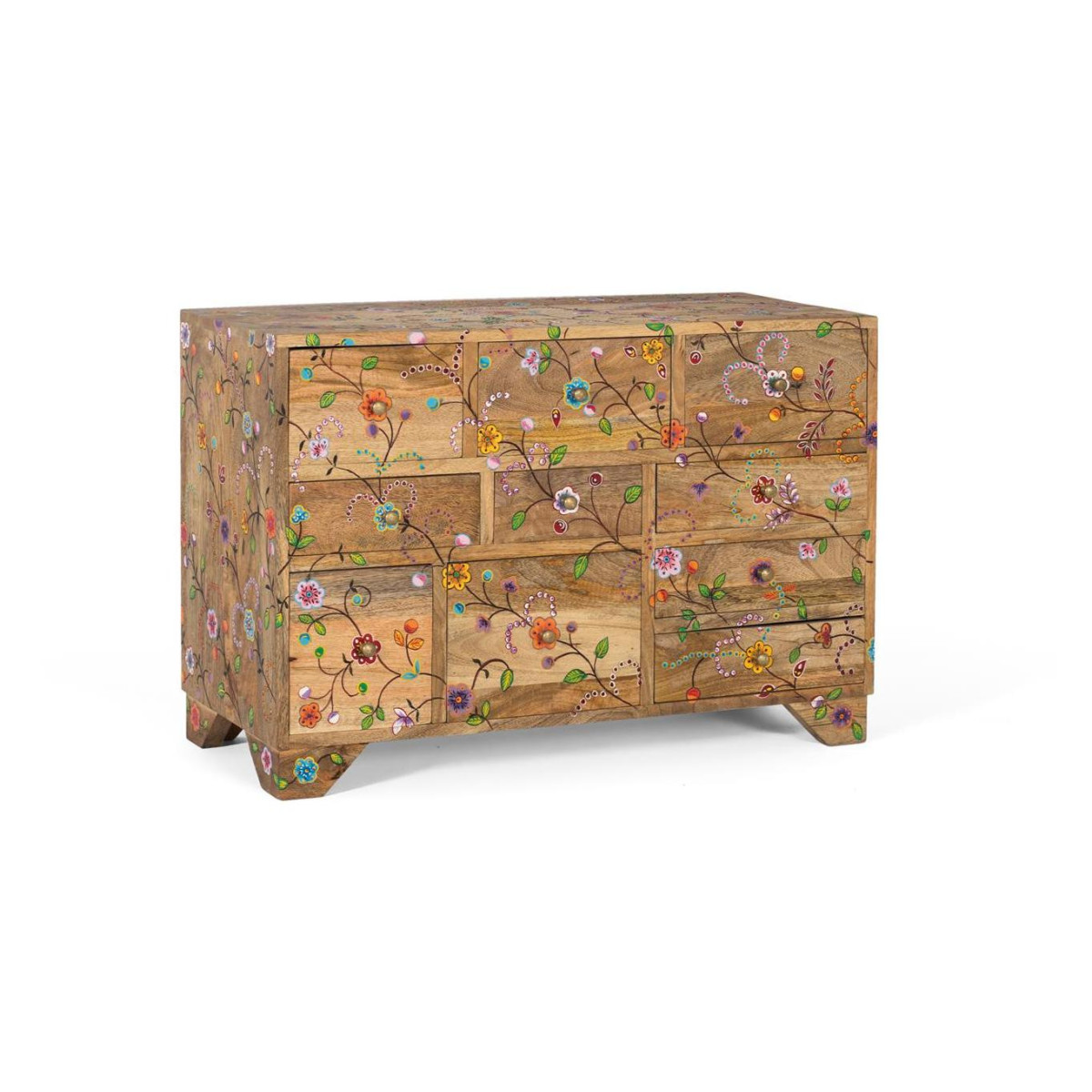 Commode naturel, DECORATION D’AUTREFOIS