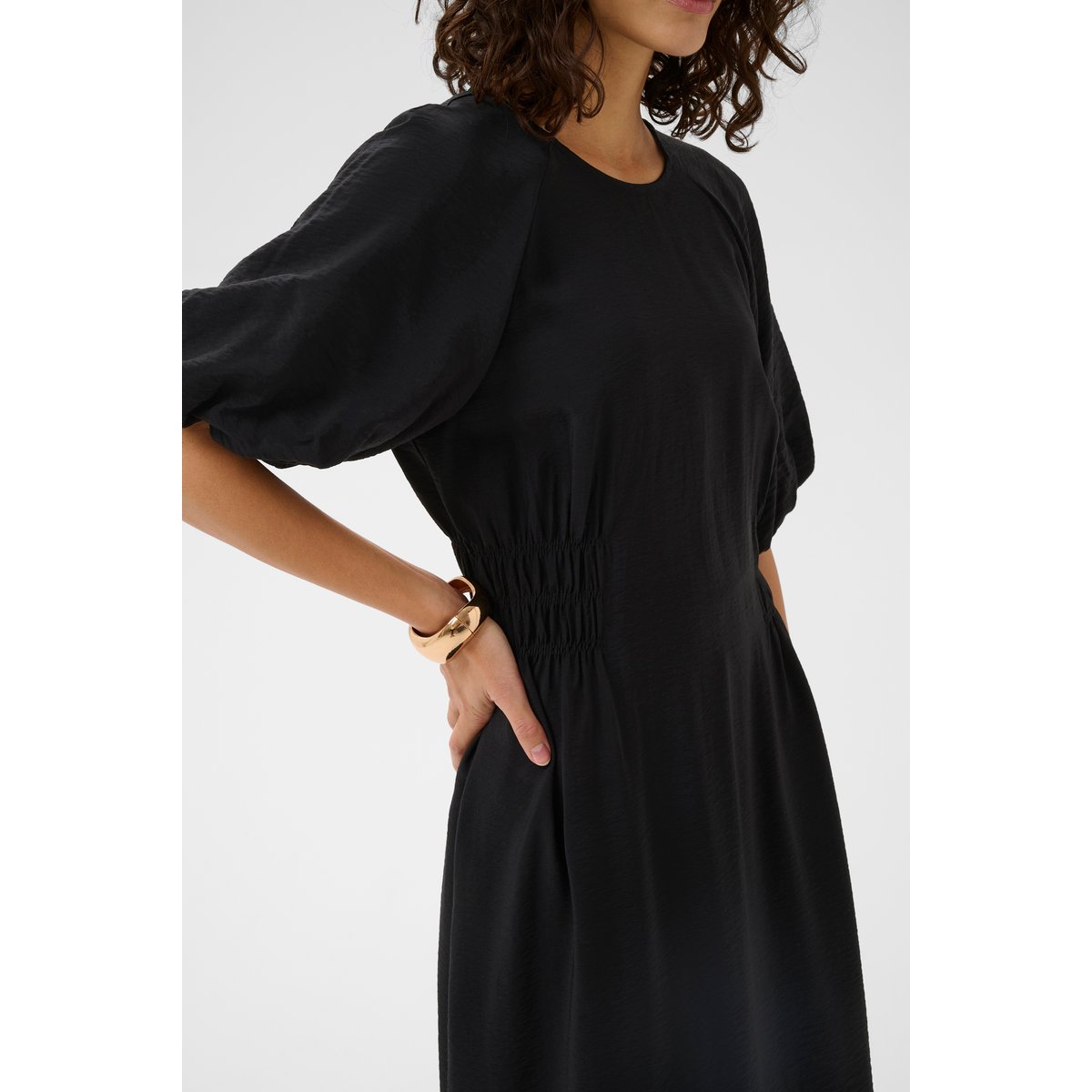 Robe noir black deep, KAFFE