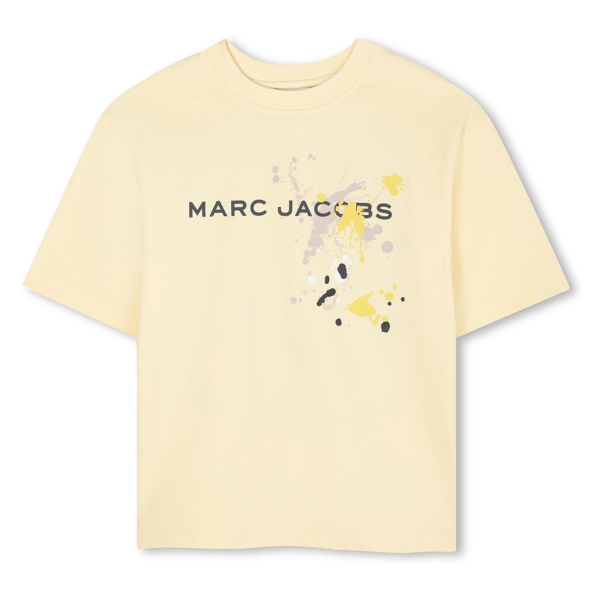 T-shirt en jersey de coton jaune paille, MARC JACOBS