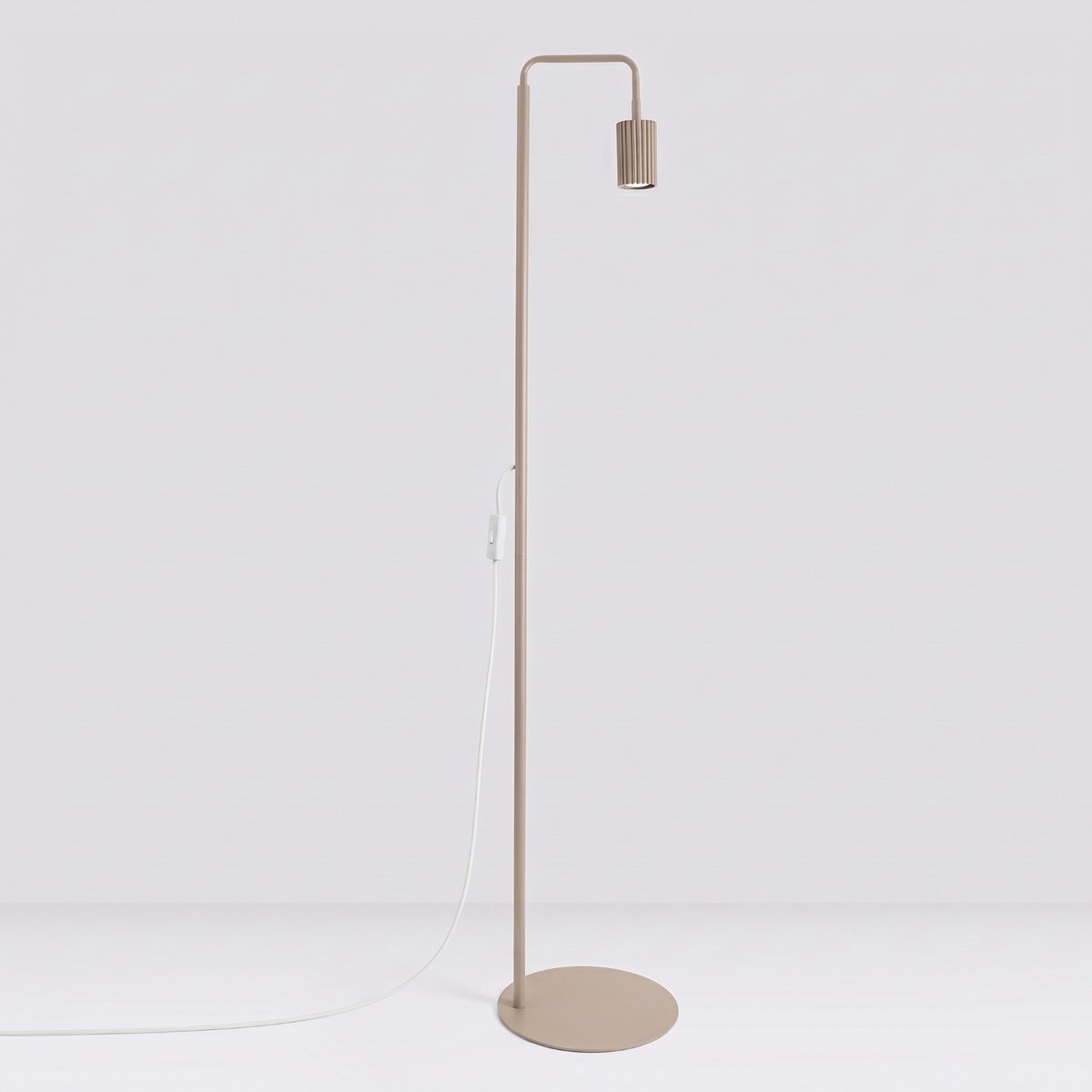 Lampadaire Aluminium Taupe GU10 1 KARBON taupe, EDEN