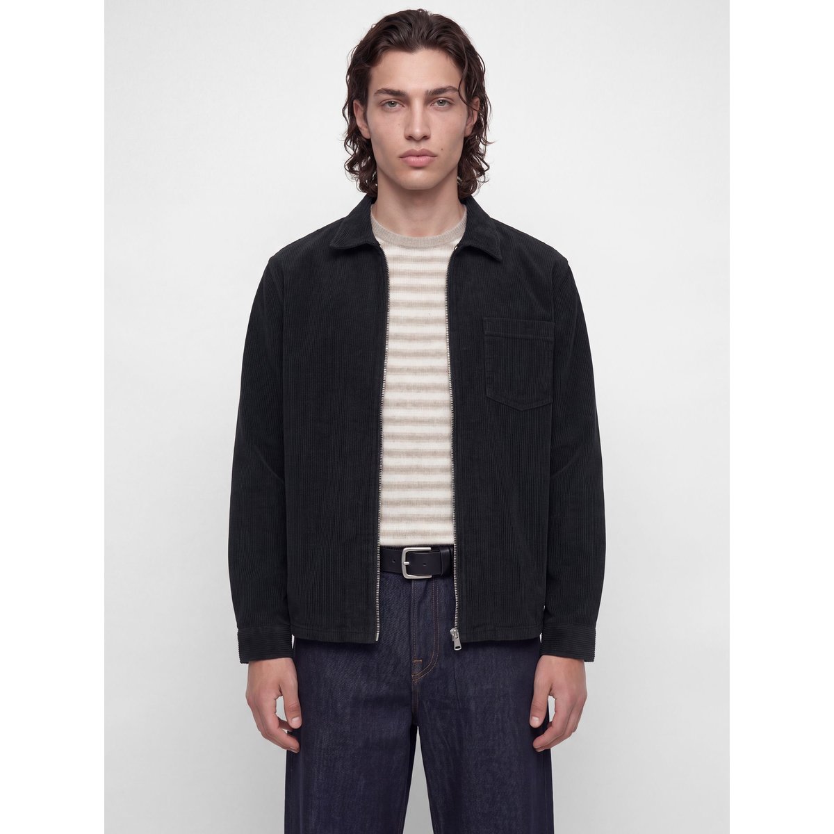 Chemise En Corduroy black 1, JACK & JONES