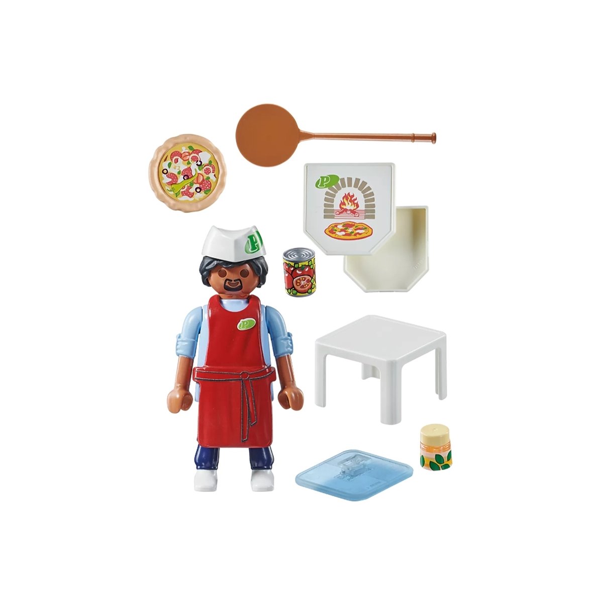 Special Plus Pizzaiolo multicolore, PLAYMOBIL