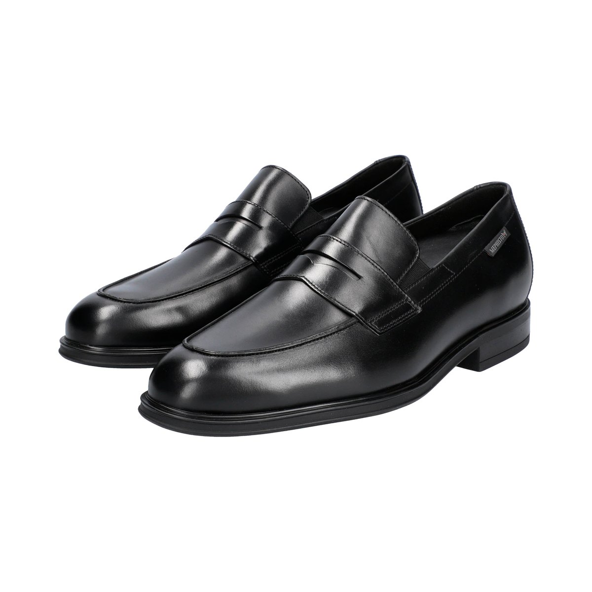 Mocassins en cuir KURTIS noir 5135, MEPHISTO