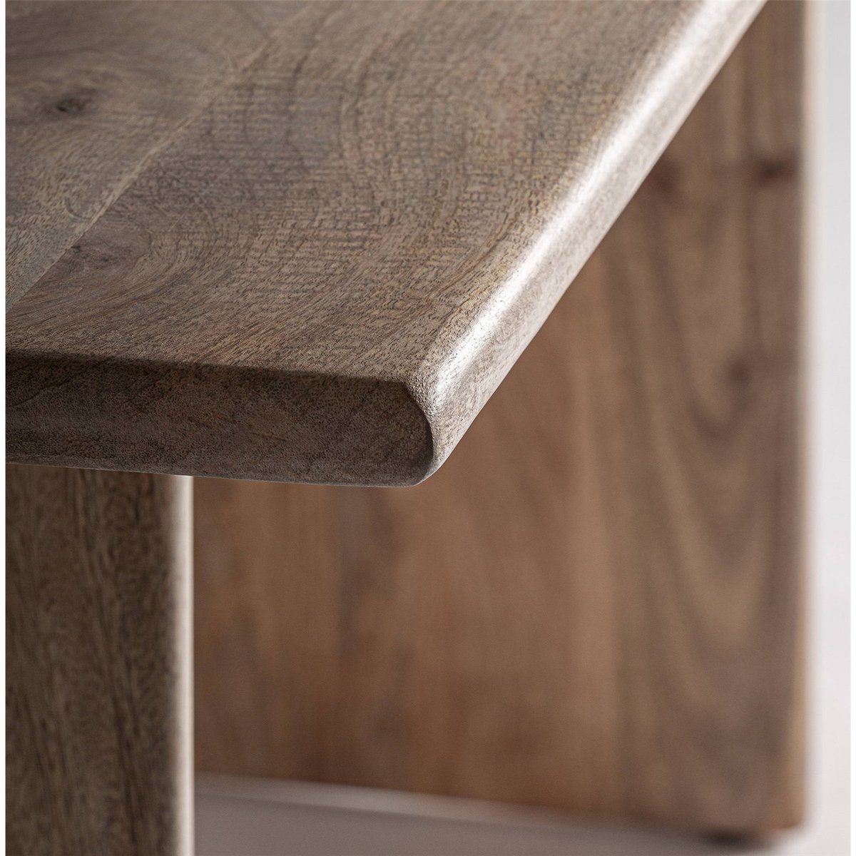 Bureau style colonial en bois de manguier marron bois de manguier artisanal, RECOLLECTION