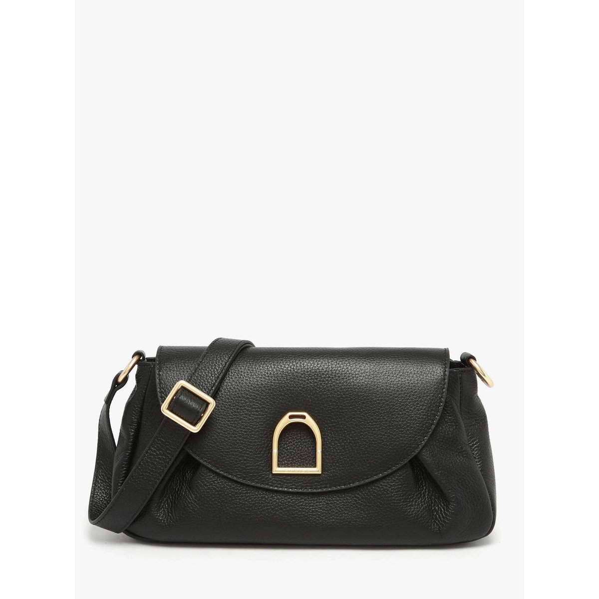 Sac bandoulière Shadow cuir noir, ETRIER
