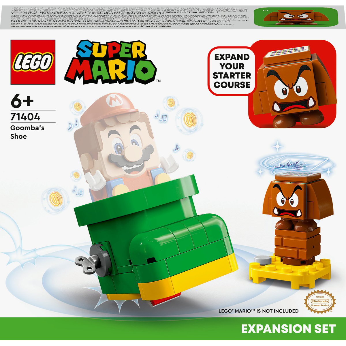 71404 Ensemble dextension la chaussure du goomba couleur unique, LEGO