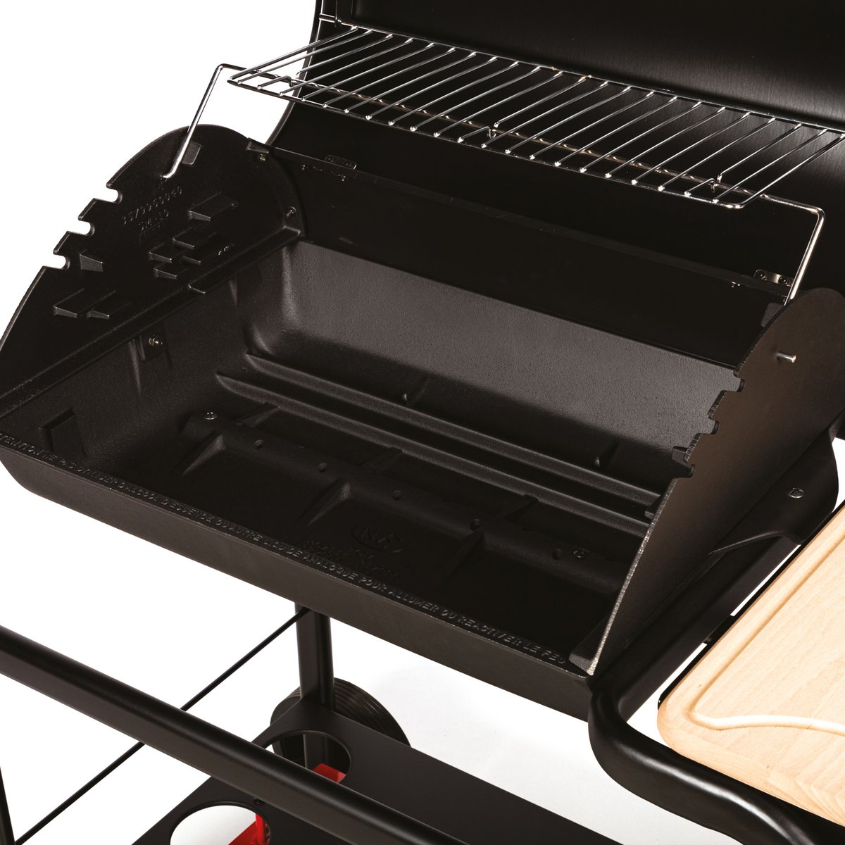 Barbecue à charbon avec cuve en fonte noir, noir, noir, SOMAGIC