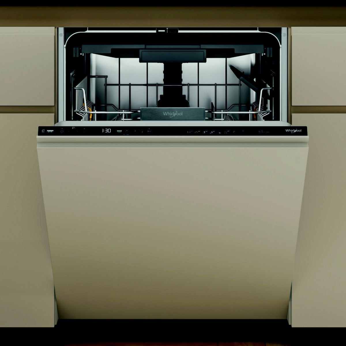 Lave vaisselle encastrable WH7IA15AM6T0 MaxiSpace couleur unique, WHIRLPOOL