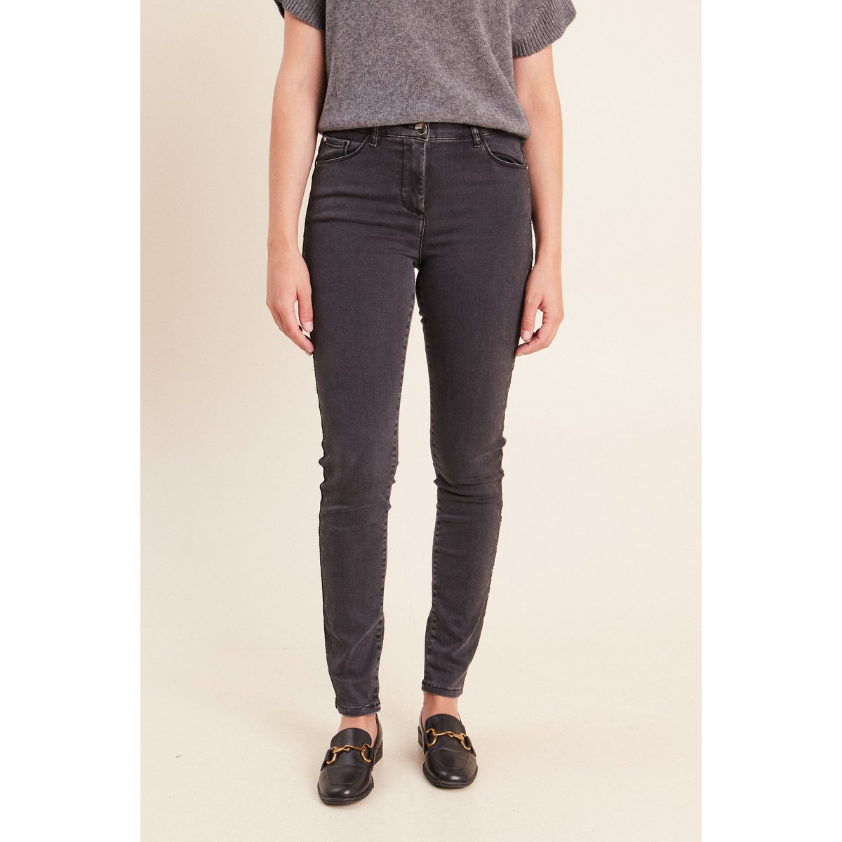 Pantalon magique l'unique denim gris, BREAL