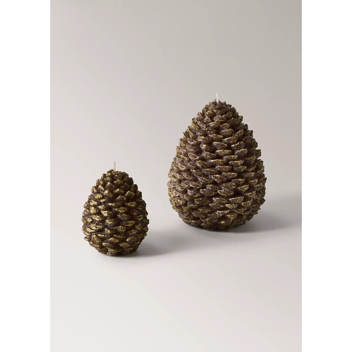 Bougie ananas 900 g marron, MANGO HOME