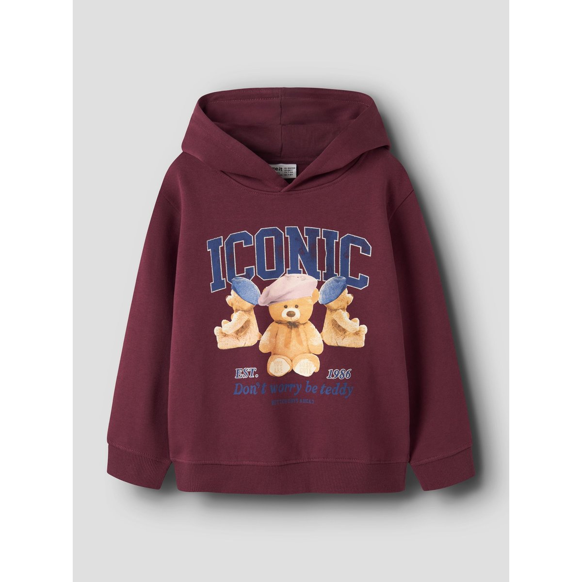 Sweat À Capuche burgundy, NAME IT