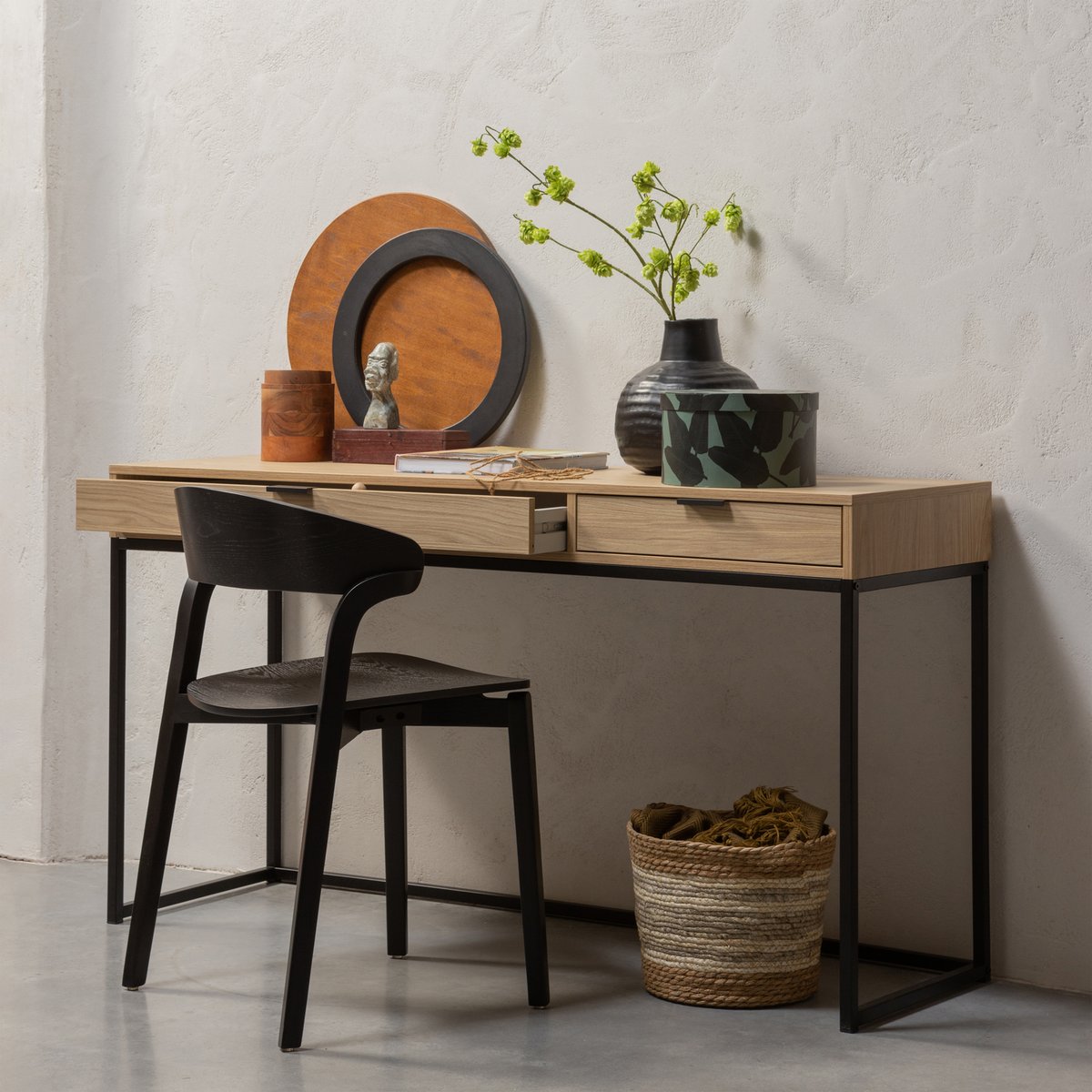 Bureau en chêne DECOR chêne, WOOOD