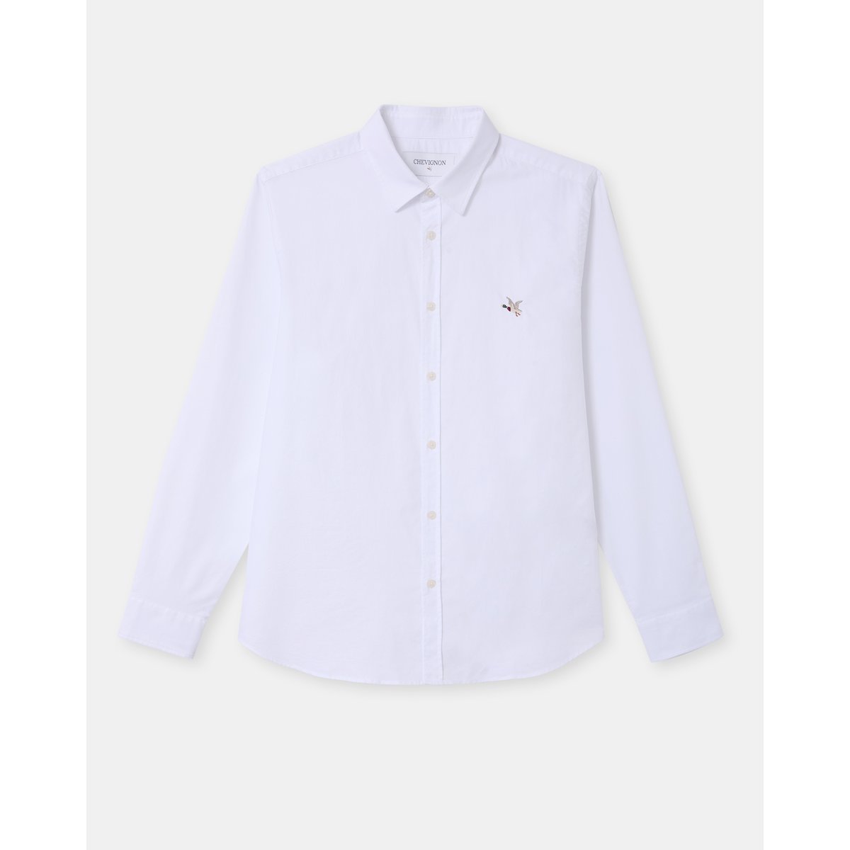 Chemise en coton DOX blanc, CHEVIGNON