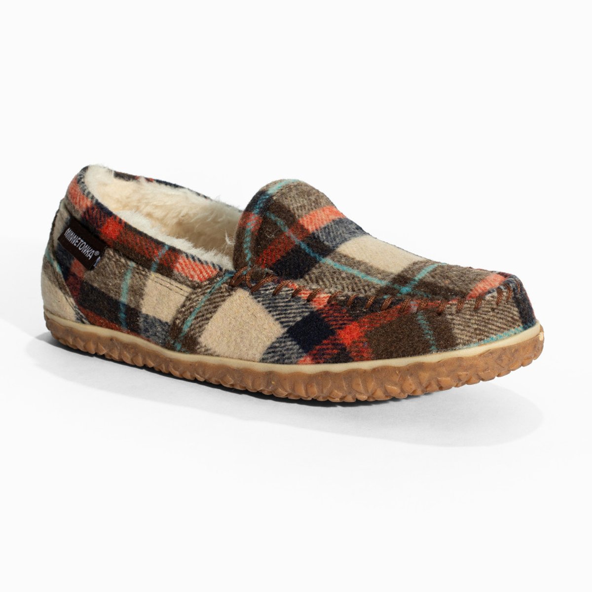 Mocassins Tempe marron, MINNETONKA