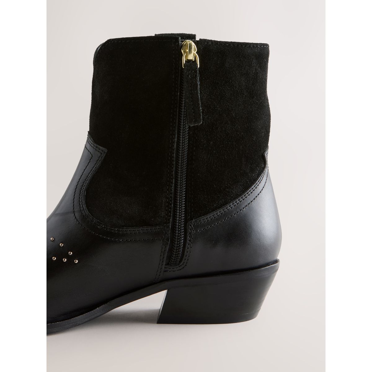 Bottines style western forever comfort® noir, NEXT