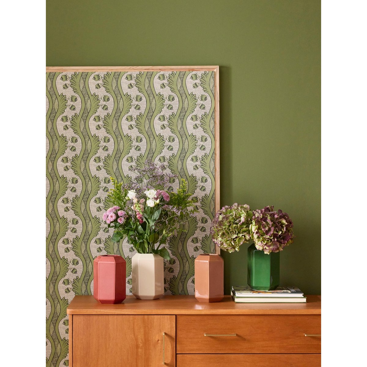 Vase VICTOIRE vert, CYRILLUS