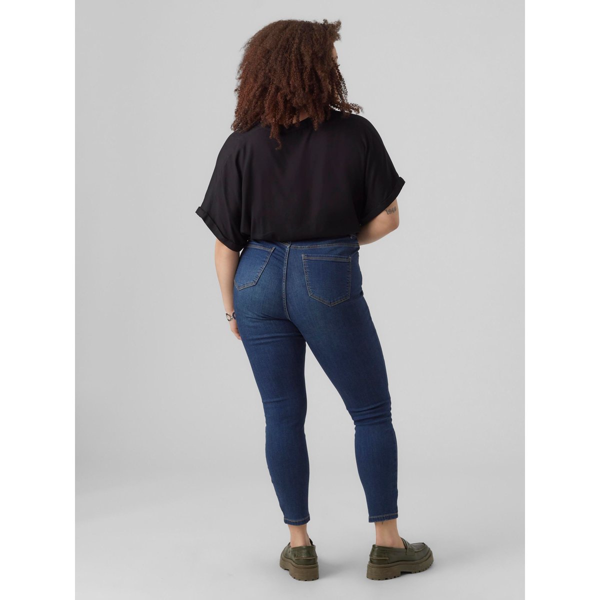 Jean Skinny dark blue denim, VERO MODA