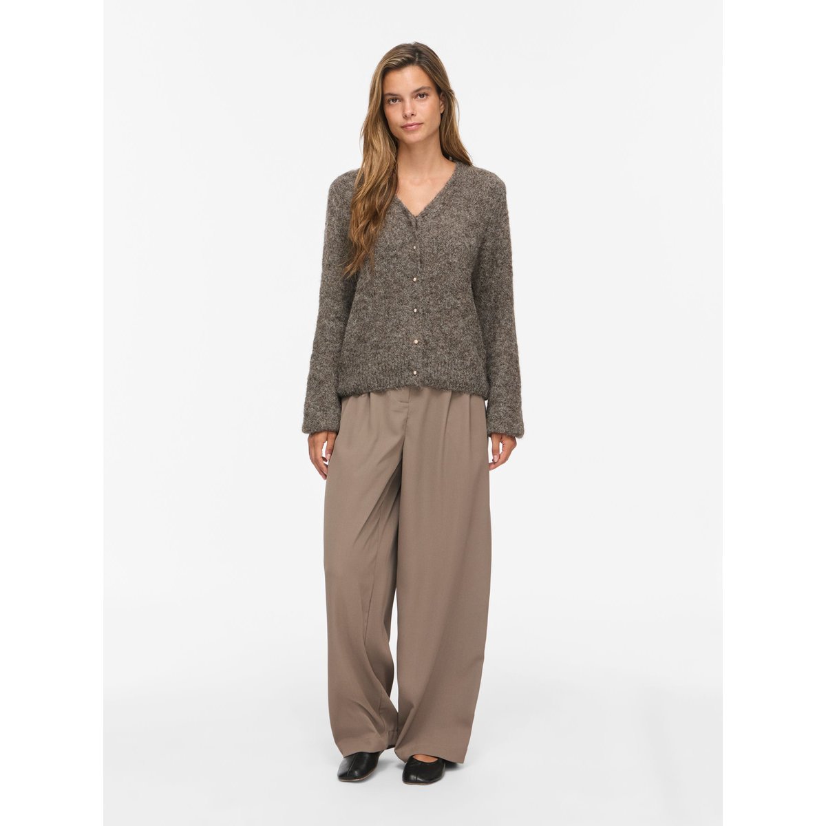 Cardigan En Maille gris - falcon1, VILA