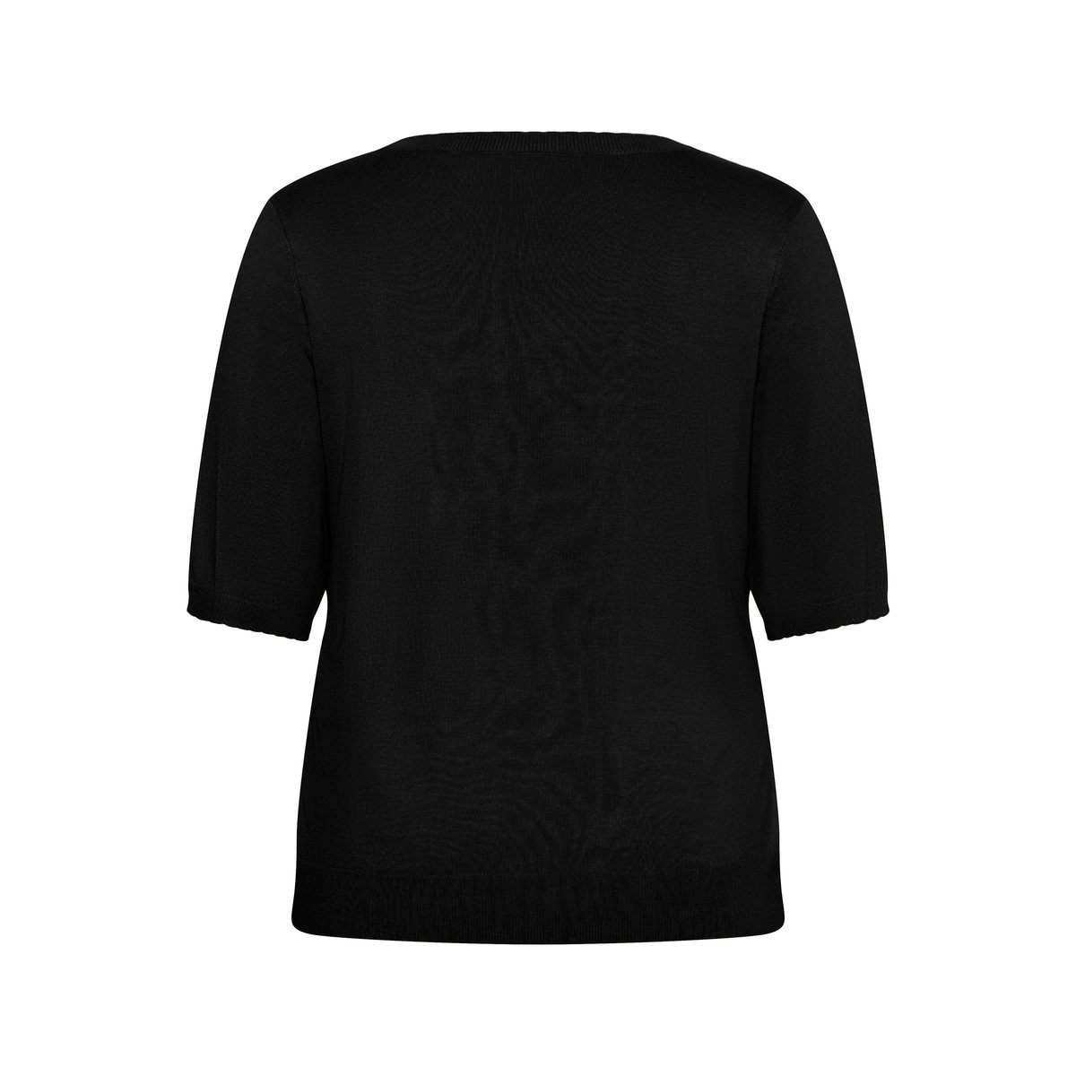 Pullover tricoté noir black deep, KAFFE CURVE