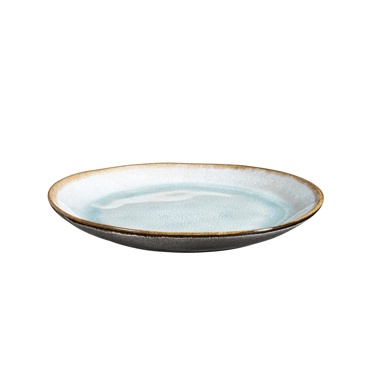 Coffret 6 assiettes dessert - SHADOW aqua, MEDARD DE NOBLAT