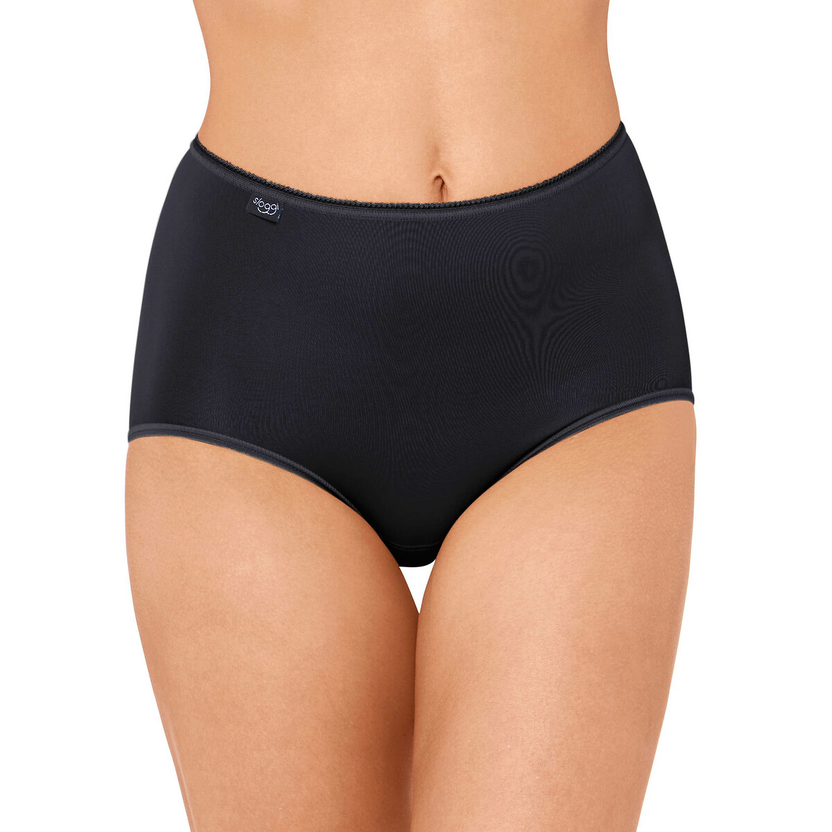 Set van 3 maxi slips 24/7 Microvezel zwart, SLOGGI
