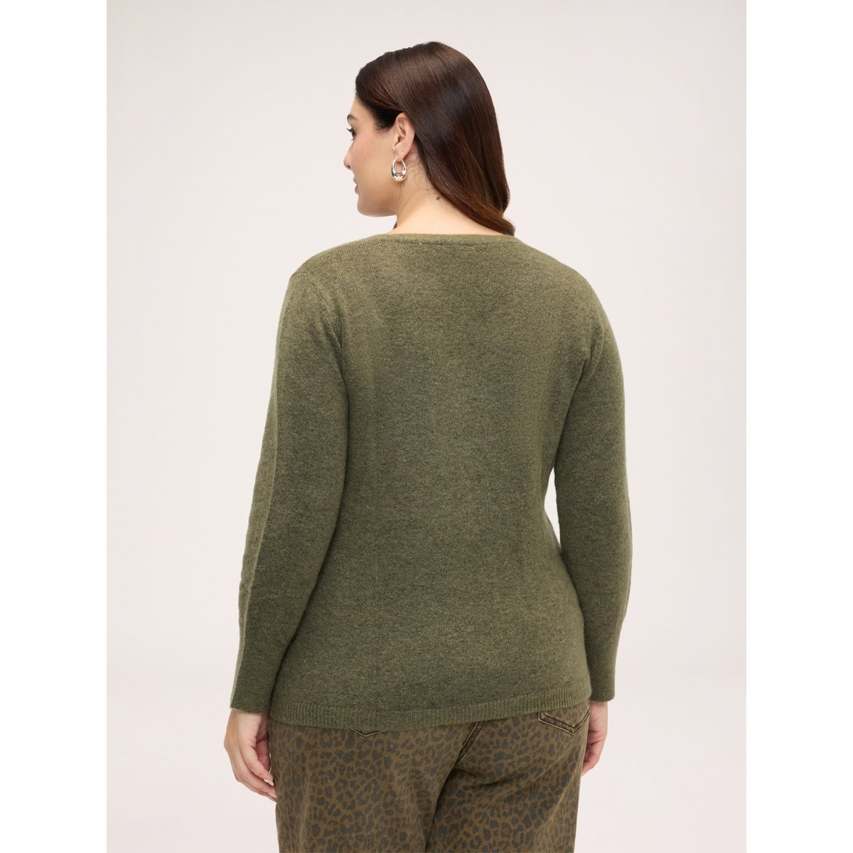 Pull col V vert, FIORELLA RUBINO