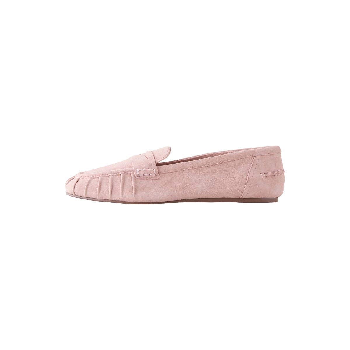 Mocassins froncés en cuir forever comfort® rose blush, NEXT