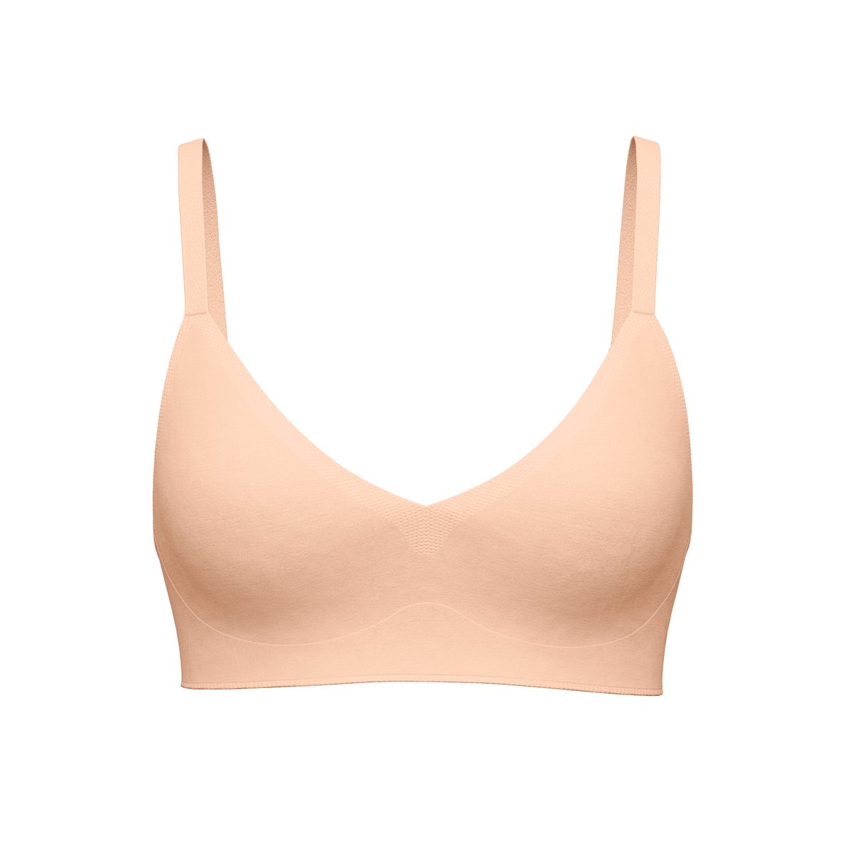 Soutien-gorge souple avec coussinets amovibles Modal NATURAL SKIN rose teint, CALIDA