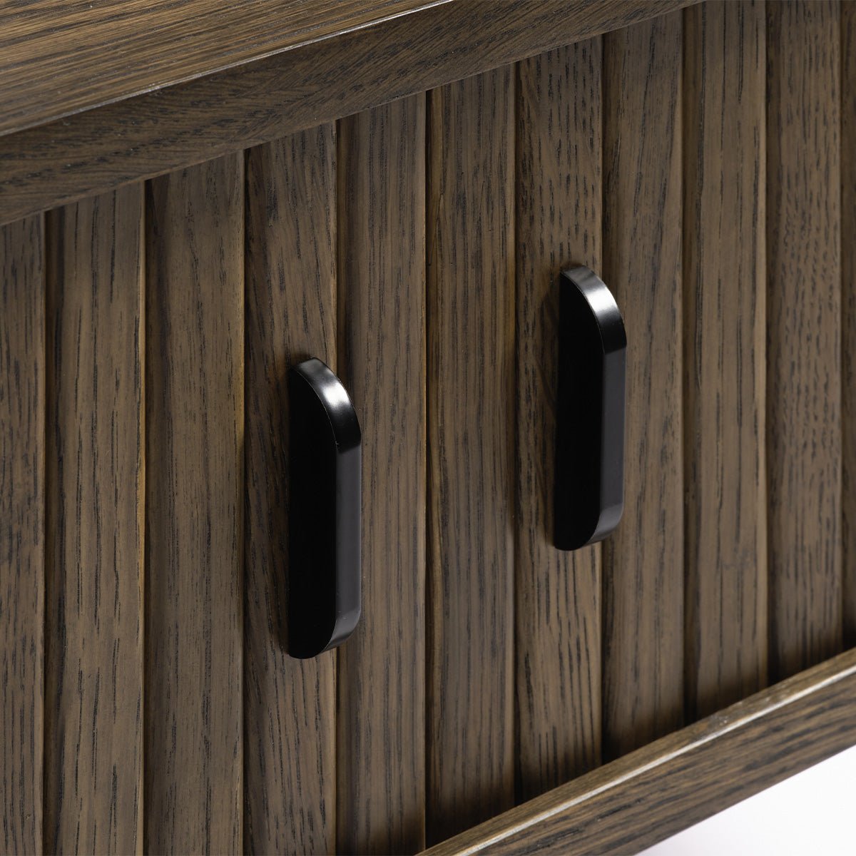 Table basse ovale 120 cm 2 portes - Bois - ALBA naturel, MAISON AUBERTIN