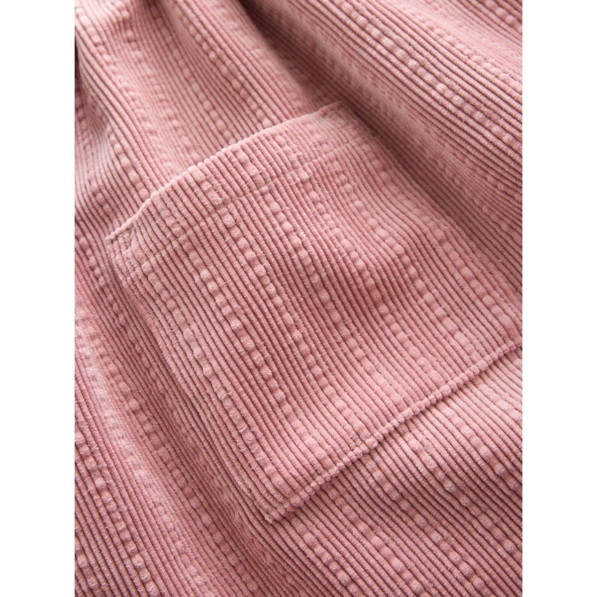 Robe chasuble sans manches en velours côtelé rose pastel, NEXT