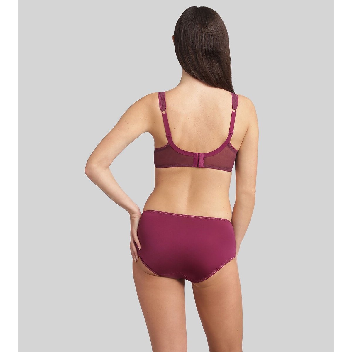 Reggiseno Cœur croisé féminin riciclato viola imperiale, PLAYTEX