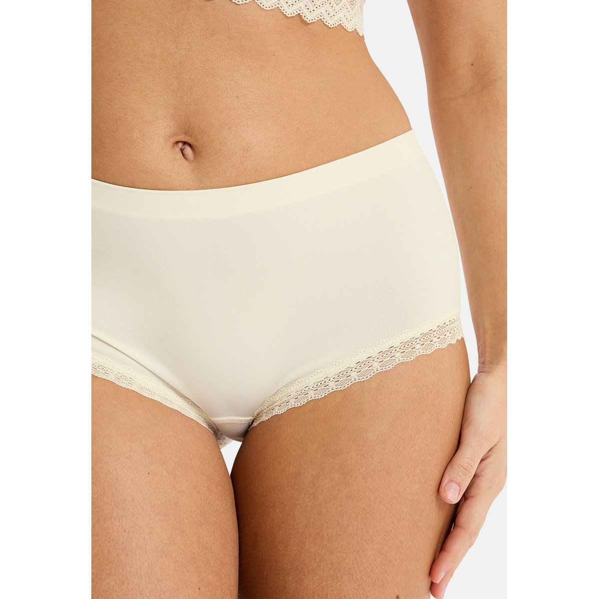 Shorty ZEN DENTELLE craie, BILLET DOUX