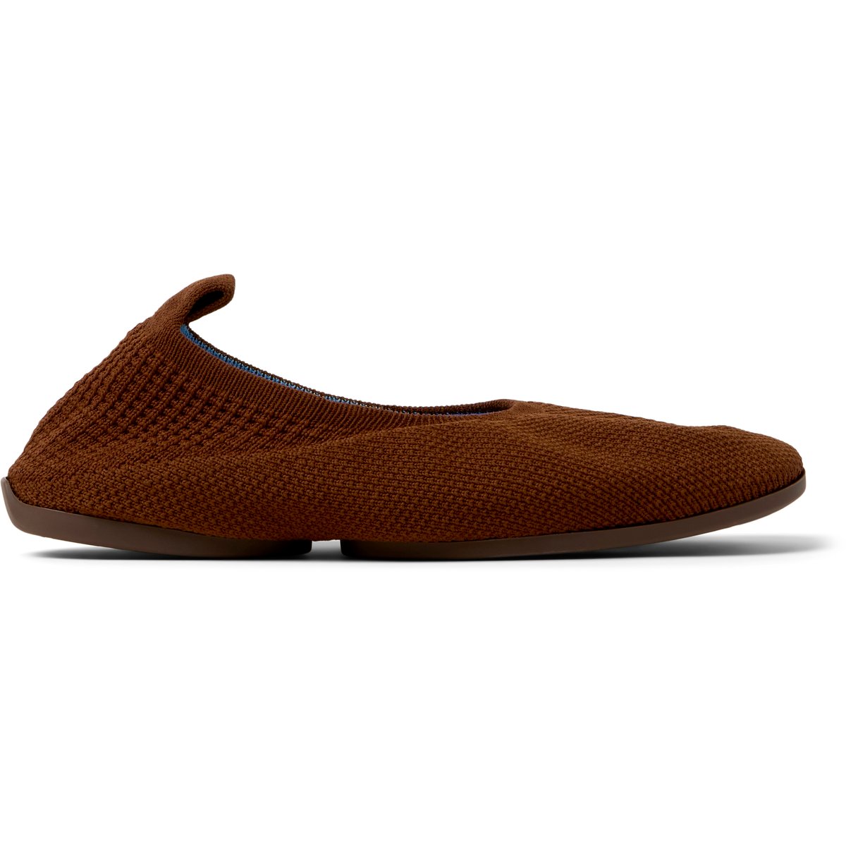 Ballerines Cuir daim RIGHT NIKO marron moyen, CAMPER