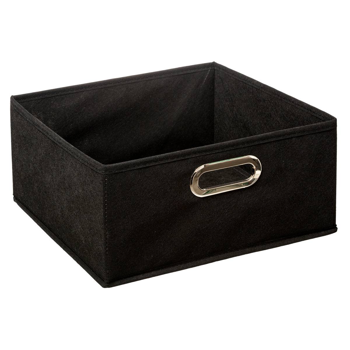 Panier de rangement en tissu MIX'N MODUL noir, 5FIVE SIMPLY SMART
