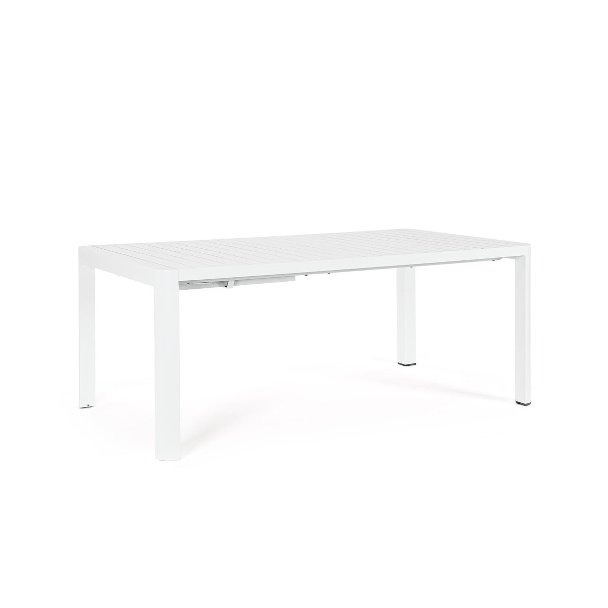 Table de jardin extensible 180/240 et 8 chaises empilables - AVIGNON blanc, HELLIN, DEPUIS 1862