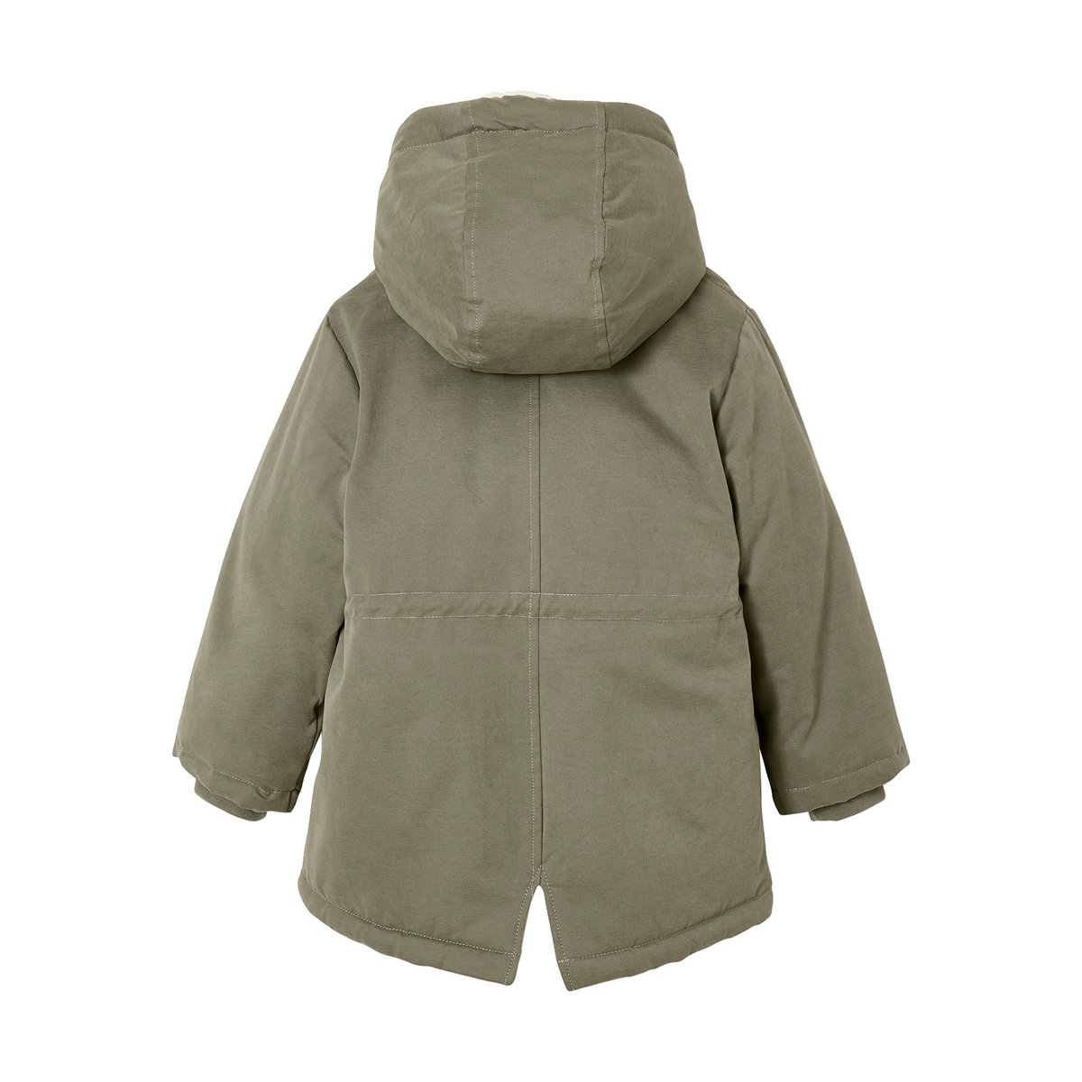 Parka à capuche romantique vert, VERTBAUDET