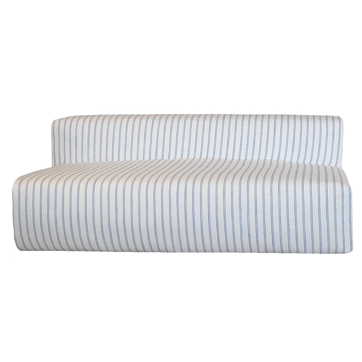 Banquette modulable en lin, déhoussable blanc, MX HOME