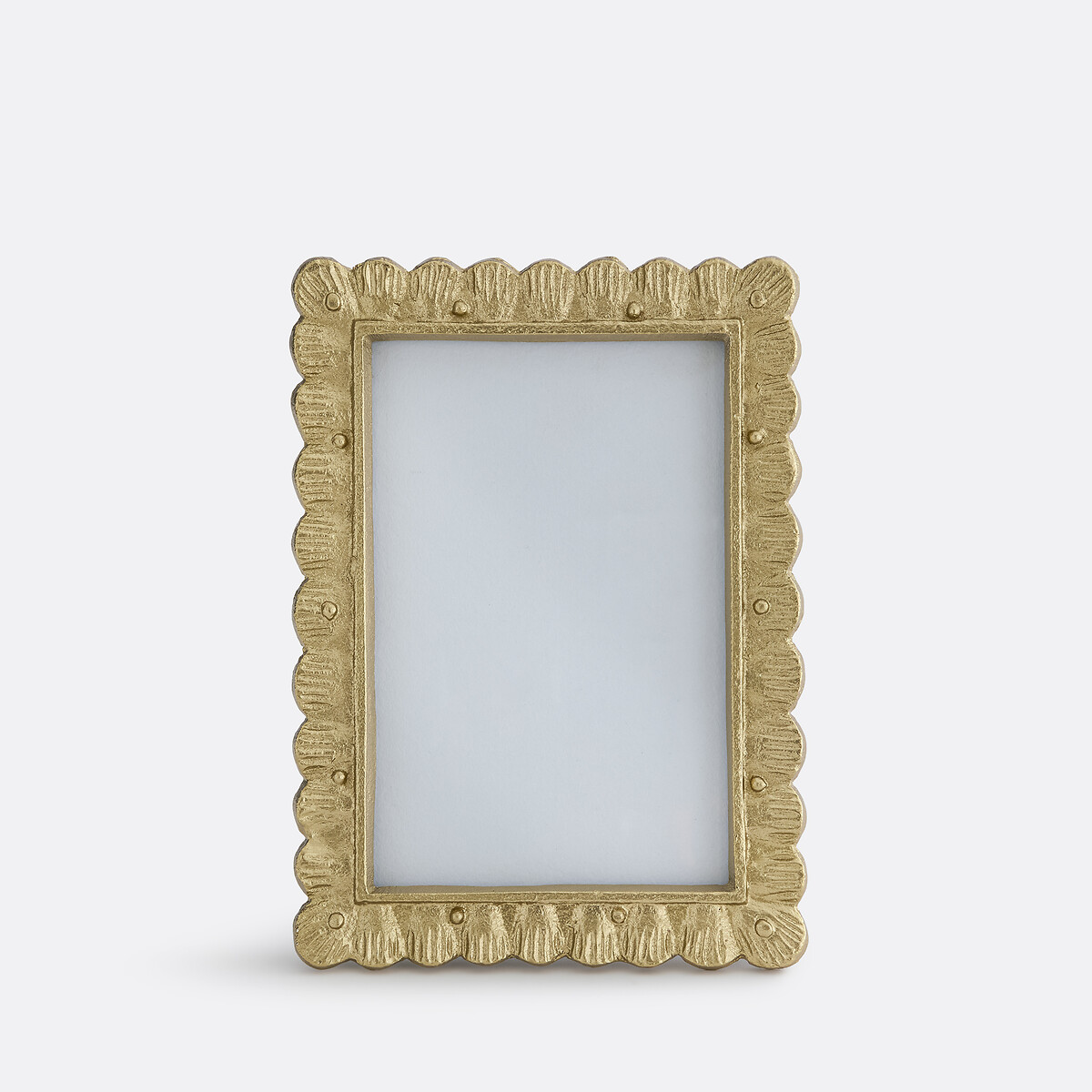Cadre à poser en laiton, 13,5 x 19 cm, Eleni laiton, LA REDOUTE INTERIEURS