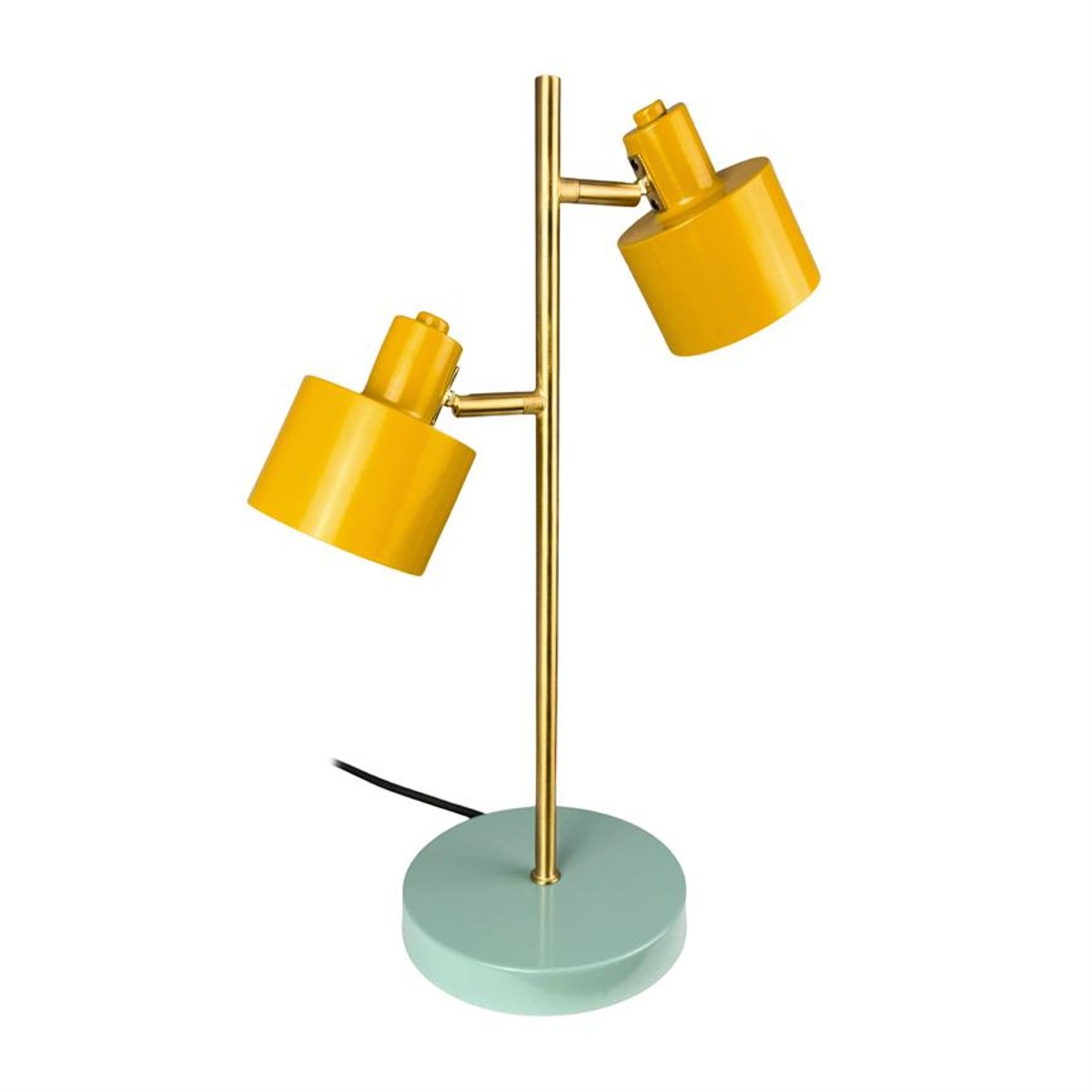Lampe à poser Ocean en métal coloris curry et turquoise, H 41,7 cm curry / turquoise, DYBERG LARSEN