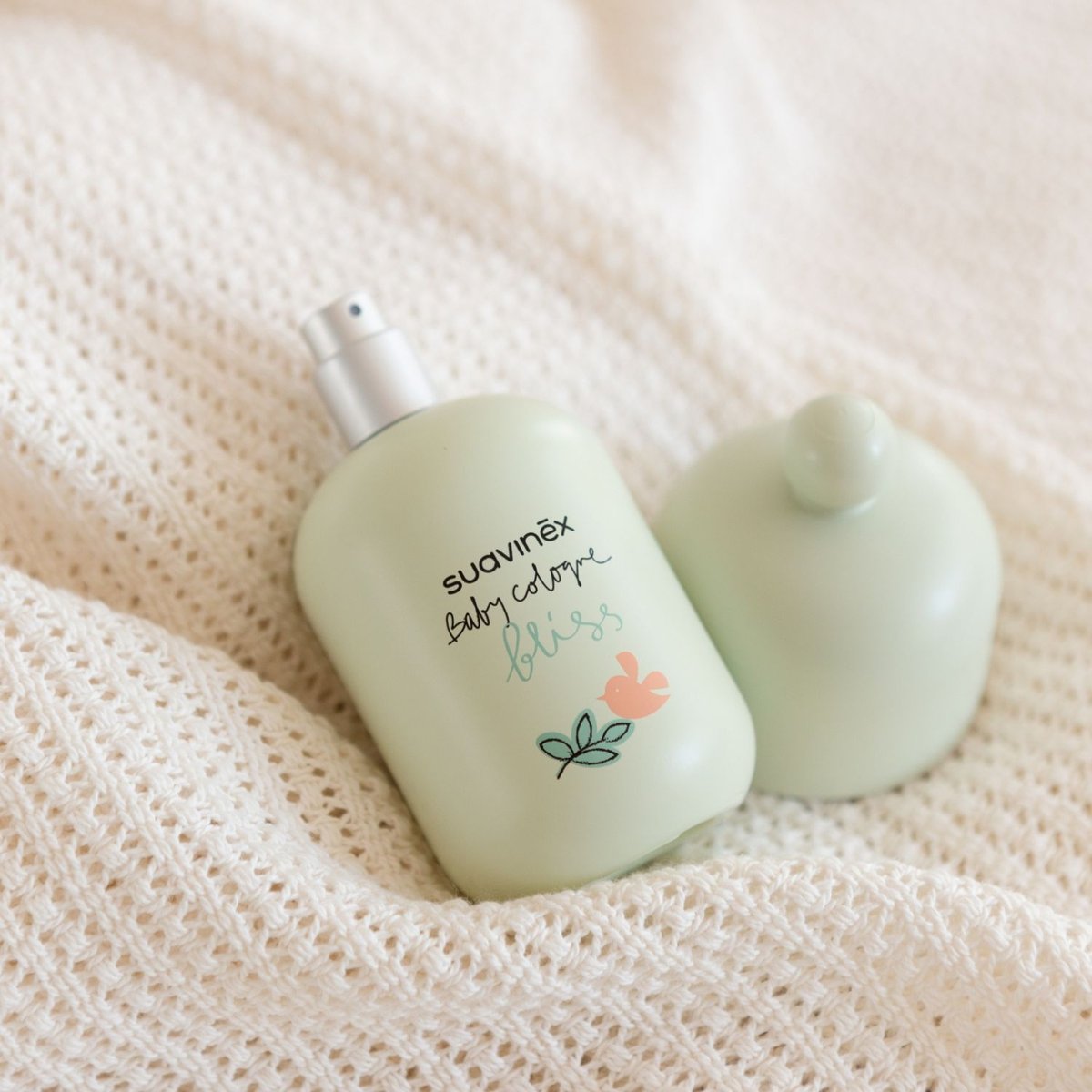 Parfum bébé vert, rose, SUAVINEX