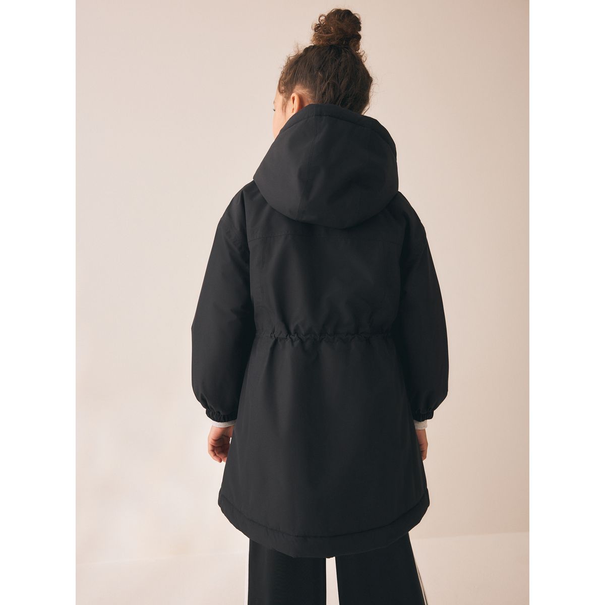 Manteau imperméable noir, NEXT