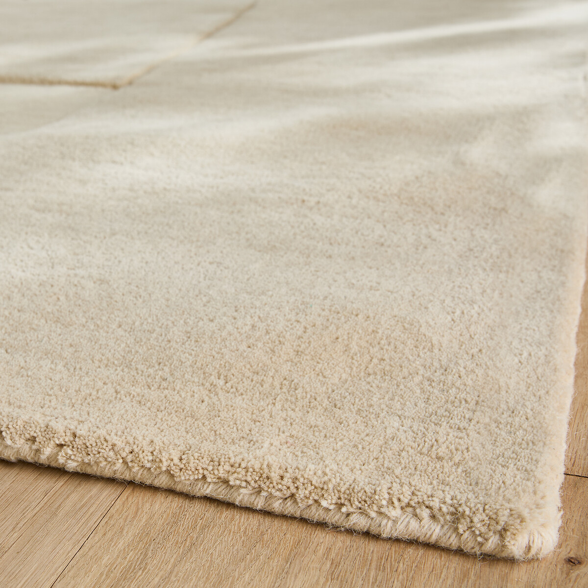 Tapis contemporain laine, tufté main XL, Sahil sable, AM.PM