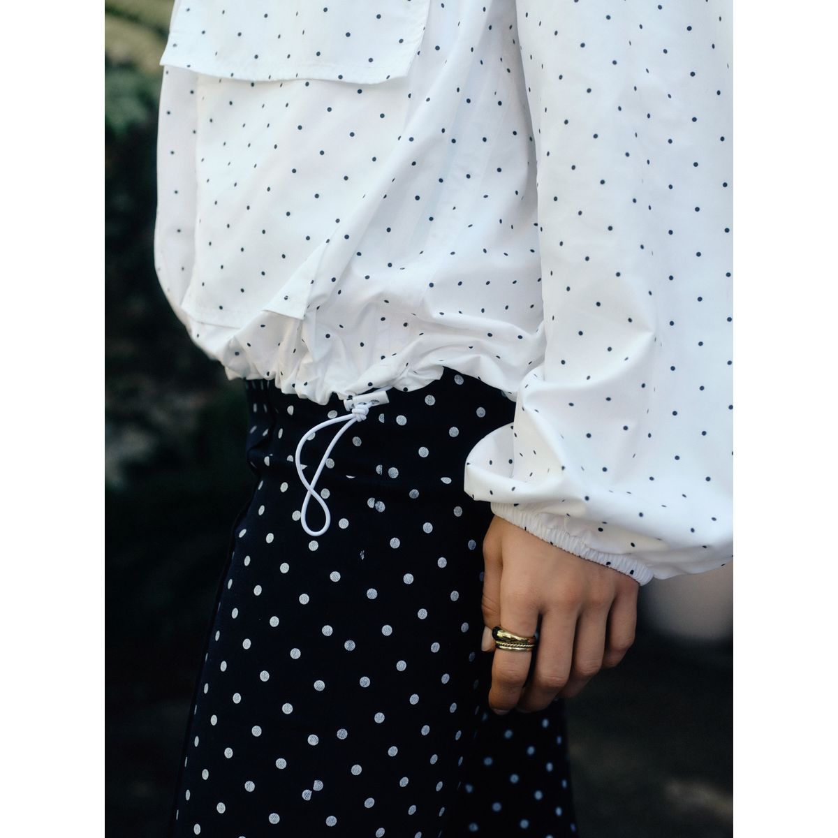 Veste résistante à l'eau polka dot, NEXT