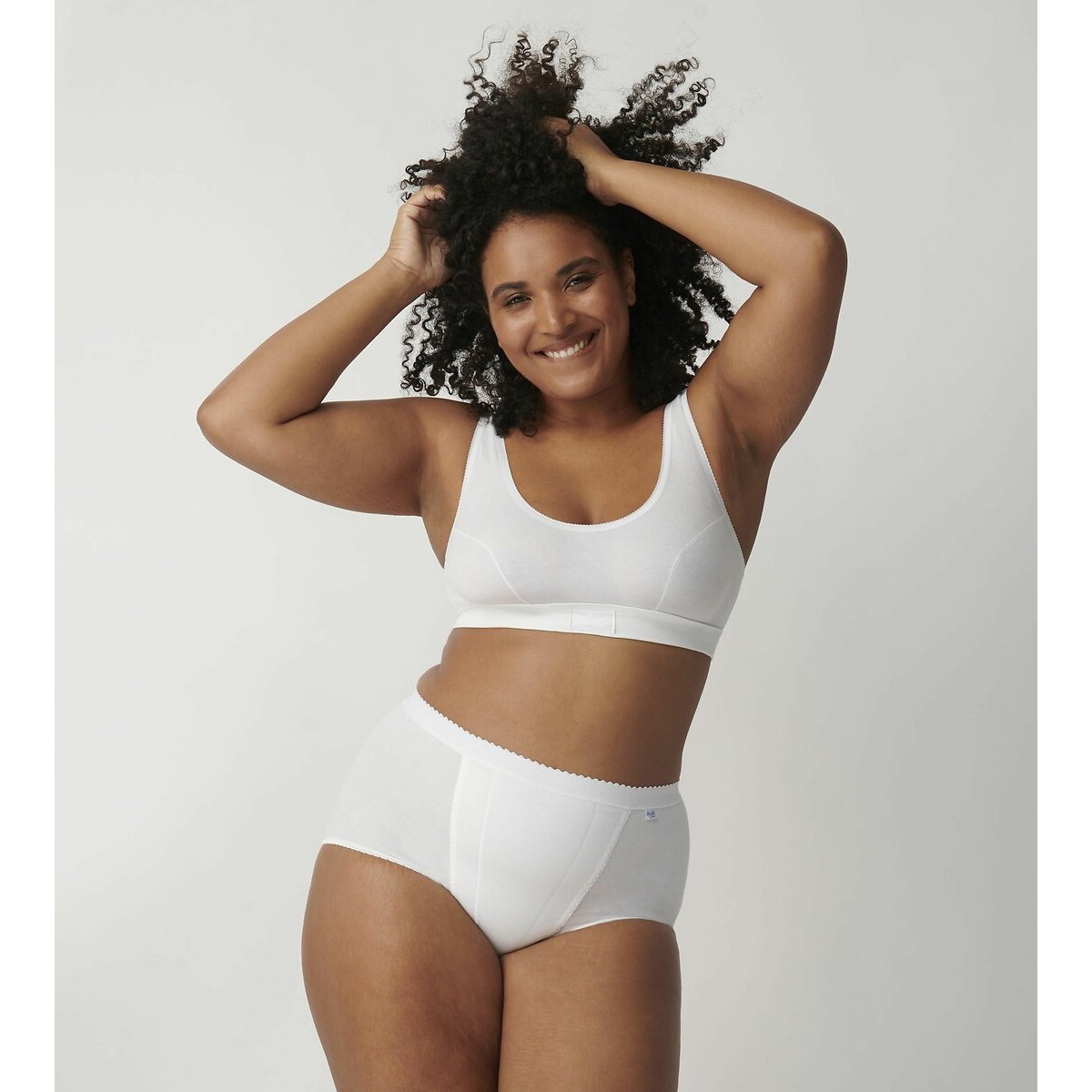 Cueca maxi Control branco, SLOGGI