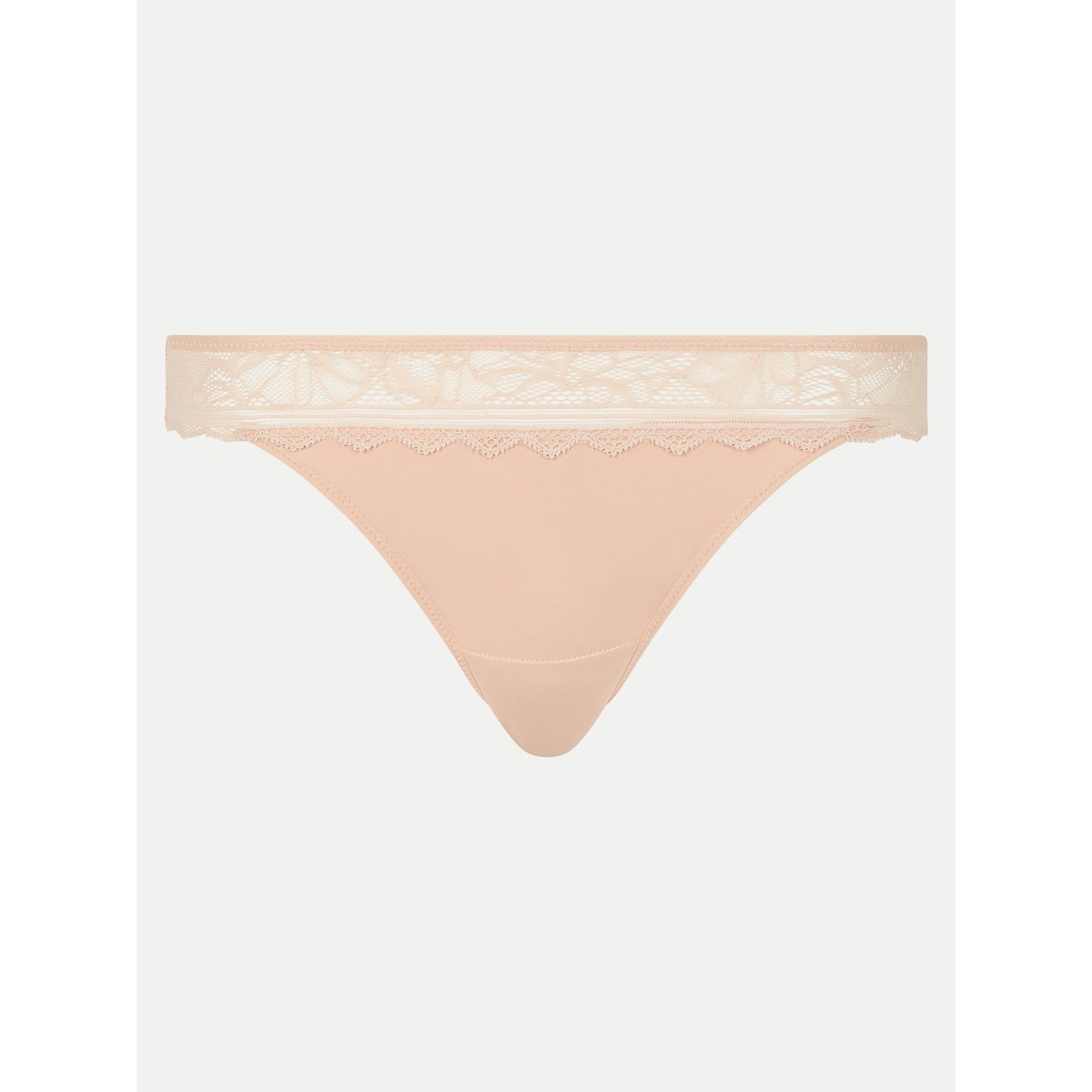 Tanga FLORAL TOUCH beige doré, CHANTELLE