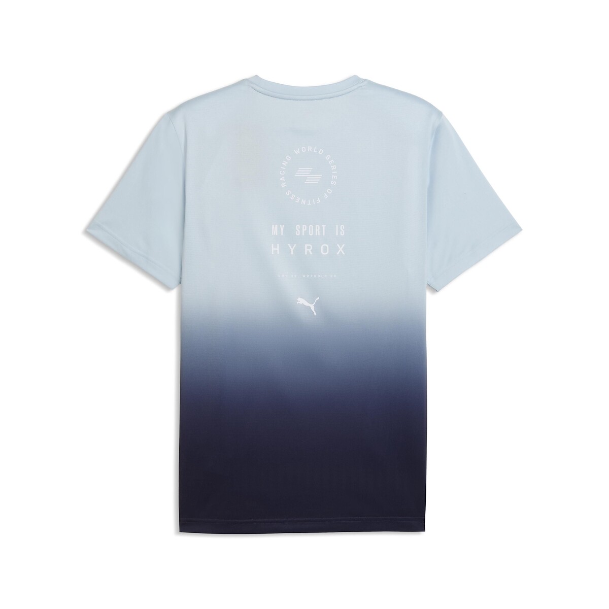T-shirt de sport HYROX bleu, PUMA