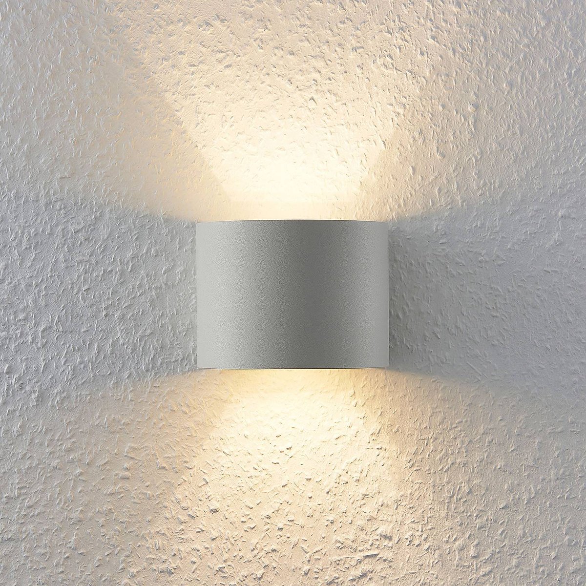 Applique en aluminium moderne, Zuzana blanc, ARCCHIO