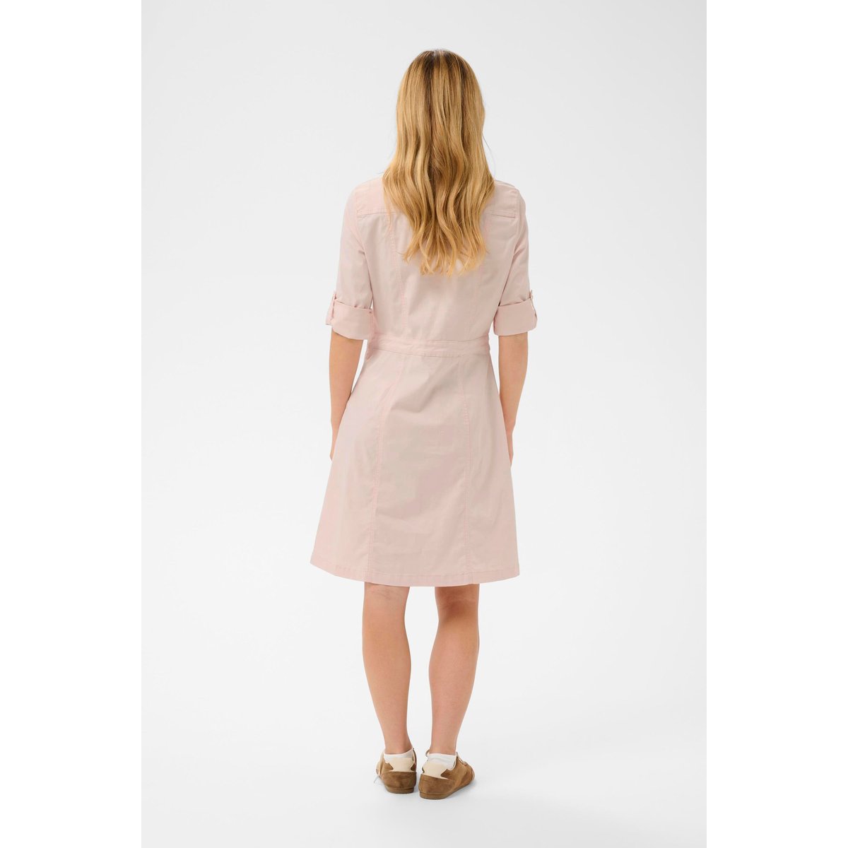 Robe orange peach blush, CREAM