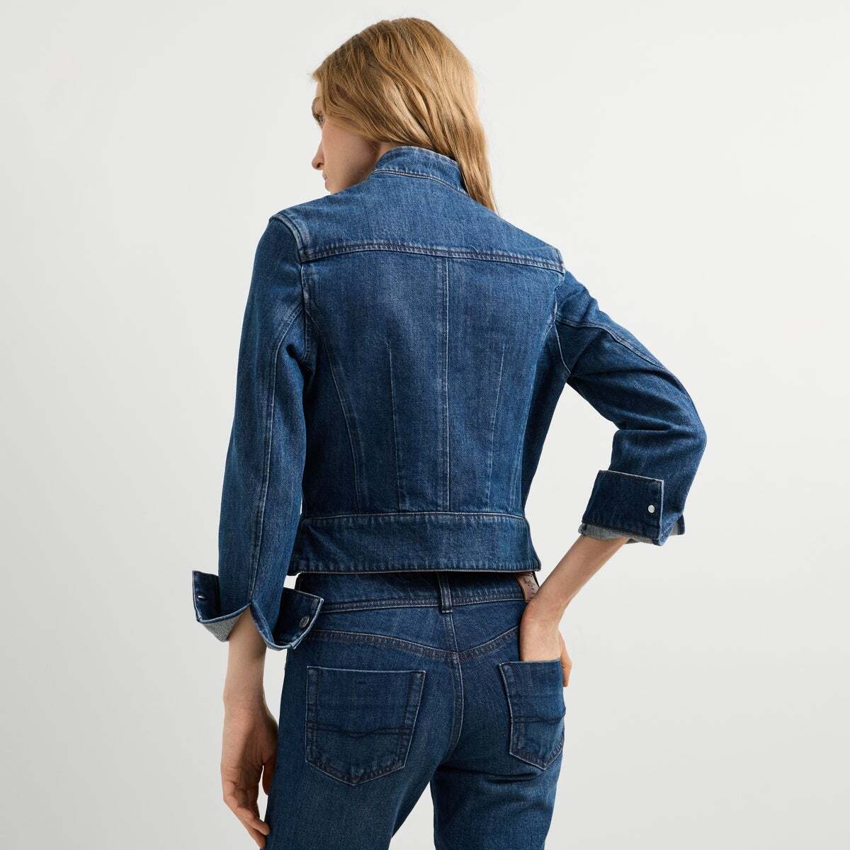 Veste À Coupe Décontractée En Denim 13oz bleu comfort denim, PEPE JEANS