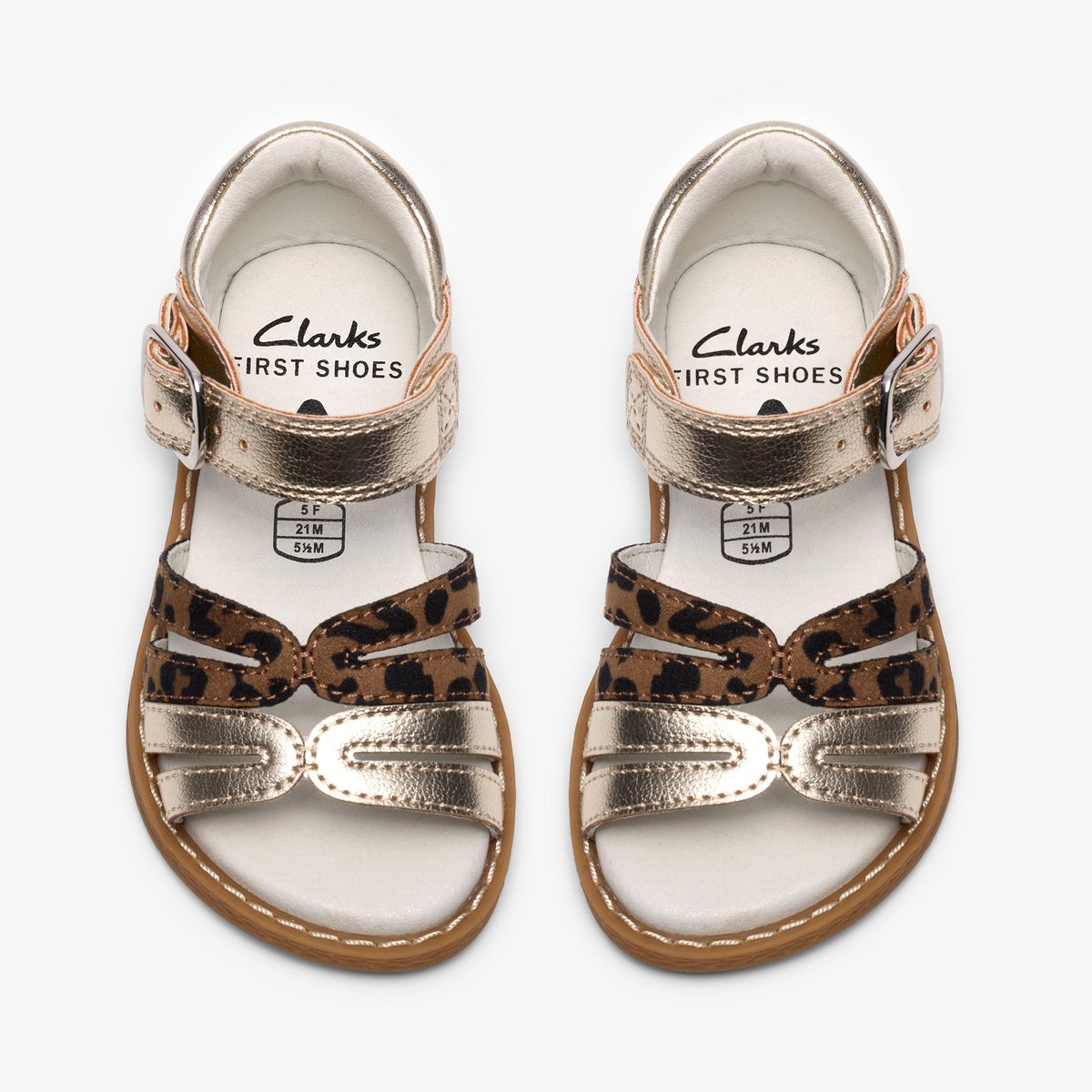 Sandales Synthétique LUANA DRESS T marron, CLARKS